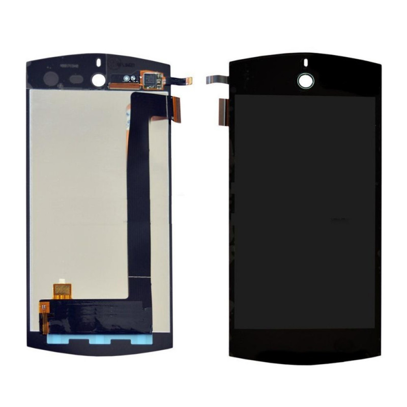 Buy Now LCD With Touch Screen For Micromax Canvas Selfie A255 - Black Display Glass Combo Folder